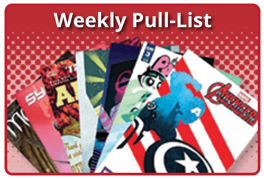 Link to Pull-list Page Weekly comic book Pull-list button